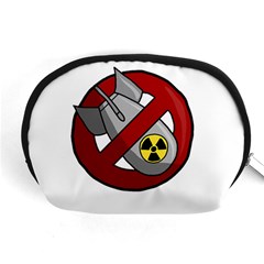 No Nuclear Weapons Accessory Pouches (medium)  by Valentinaart