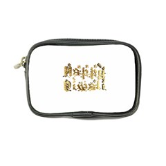 Happy Diwali Gold Golden Stars Star Festival Of Lights Deepavali Typography Coin Purse by yoursparklingshop