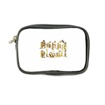 Happy Diwali Gold Golden Stars Star Festival Of Lights Deepavali Typography Coin Purse Front