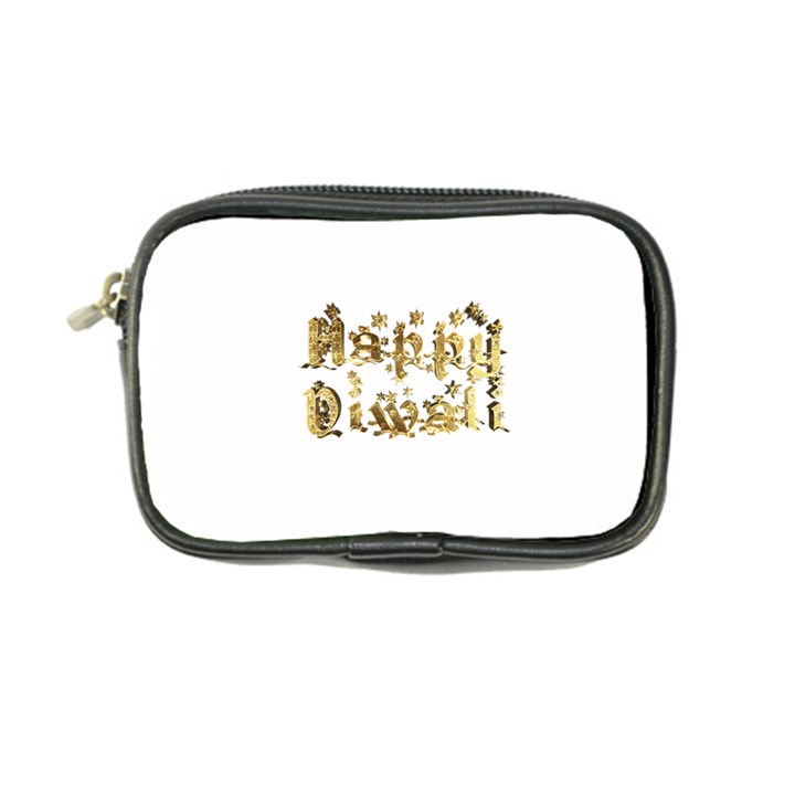 Happy Diwali Gold Golden Stars Star Festival Of Lights Deepavali Typography Coin Purse