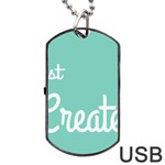 Bloem Logomakr 9f5bze Dog Tag USB Flash (One Side) Front