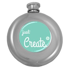 Bloem Logomakr 9f5bze Round Hip Flask (5 Oz) by createinc