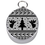 Ugly Christmas Sweater Silver Compasses Front