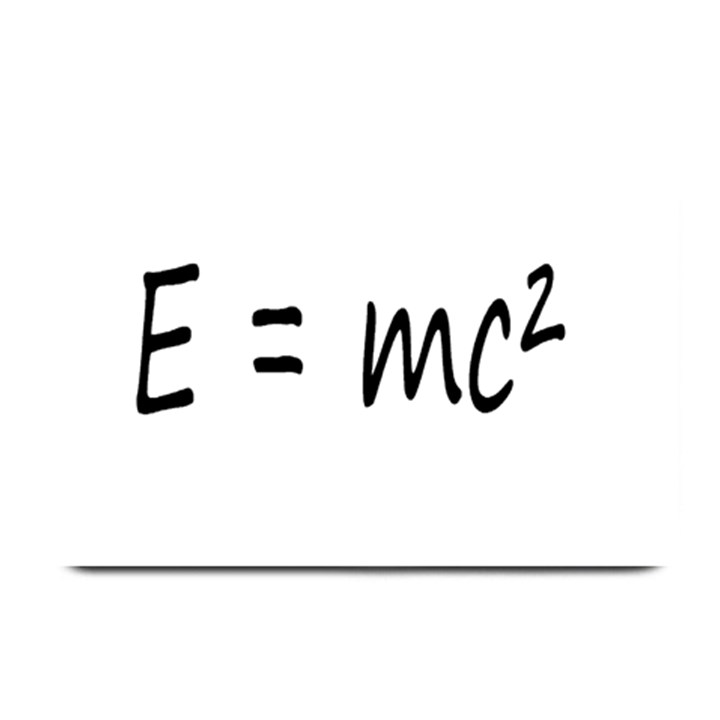 E=mc2 gravity formula physics Plate Mats