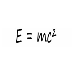 E=mc2 Gravity Formula Physics Satin Scarf (oblong) by picsaspassion