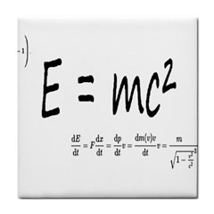 E=mc2 Formula Physics Relativity Tile Coasters by picsaspassion