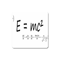 E=mc2 Formula Physics Relativity Square Magnet by picsaspassion