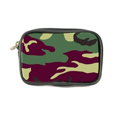 Camuflage Flag Green Purple Grey Coin Purse by Mariart