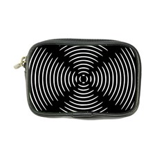 Gold Wave Seamless Pattern Black Hole Coin Purse by Mariart