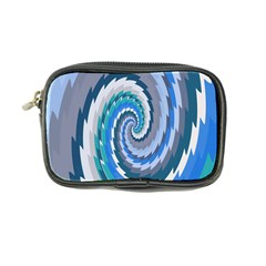 Psycho Hole Chevron Wave Seamless Coin Purse by Mariart