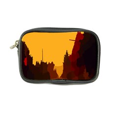 Road Trees Stop Light Richmond Ace Coin Purse by Mariart