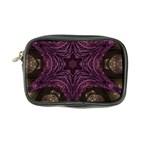 Pink Purple Kaleidoscopic Design Coin Purse Front