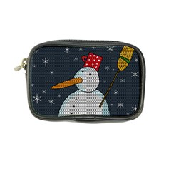 Snowman Coin Purse by Valentinaart