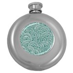 Design Art Wesley Fontes Round Hip Flask (5 oz) Front