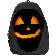 Pumpkin Helloween Face Autumn Backpack Bag by Celenk