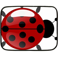 Ladybug Insects Colors Alegre Double Sided Fleece Blanket (mini)  by Celenk