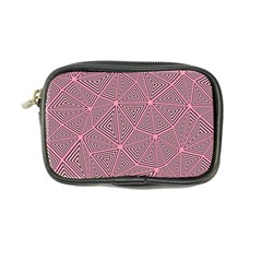 Purple Triangle Background Abstract Coin Purse by Celenk