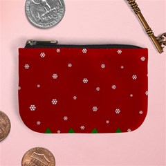 Christmas Pattern Mini Coin Purses by Valentinaart