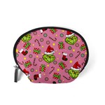 Grinch pattern Accessory Pouches (Small)  Back