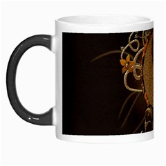 The Sign Ying And Yang With Floral Elements Morph Mugs by FantasyWorld7