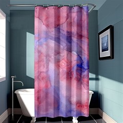 Mr  Hughes Blues Shower Curtain 36  X 72  (stall)  by SimpleBeeTree