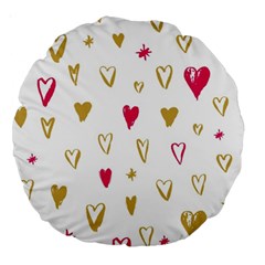 All Cards 06 Large 18  Premium Round Cushions by SimpleBeeTree