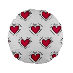 All Cards 09 Standard 15  Premium Round Cushions by SimpleBeeTree