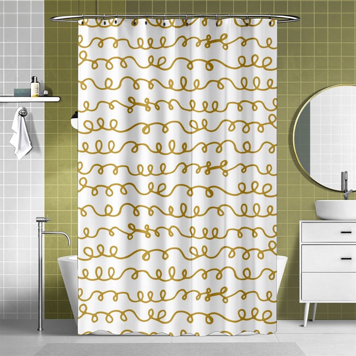 All Cards 54 Shower Curtain 48  x 72  (Small) 