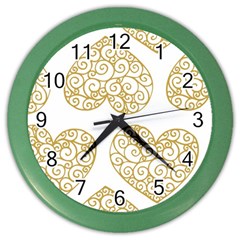 All Cards 36 Color Wall Clocks by SimpleBeeTree