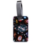 Galaxy Nebula Luggage Tags (Two Sides) Front