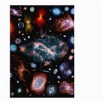 Galaxy Nebula Small Garden Flag (Two Sides) Front