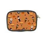 Pilgrims and Indians pattern - Thanksgiving Coin Purse Back