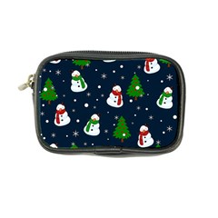 Snowman Pattern Coin Purse by Valentinaart