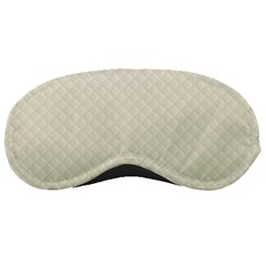 Rich Cream Stitched And Quilted Pattern Sleeping Masks by PodArtist