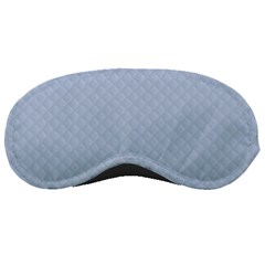 Powder Blue Stitched And Quilted Pattern Sleeping Masks by PodArtist