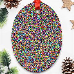 Pattern Oval Ornament (two Sides) by gasi