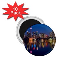 Buildings Can Cn Tower Canada 1 75  Magnets (10 Pack)  by Celenk