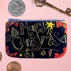 Chalk Chalkboard Board Frame Large Coin Purse by Celenk