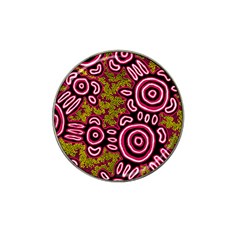 Aboriginal Art - You Belong Hat Clip Ball Marker (10 Pack) by hogartharts