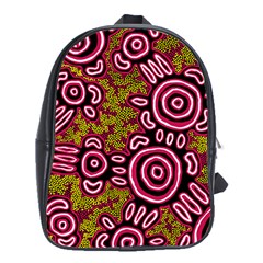 Aboriginal Art - You Belong School Bag (xl) by hogartharts