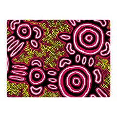 Aboriginal Art - You Belong Double Sided Flano Blanket (mini)  by hogartharts