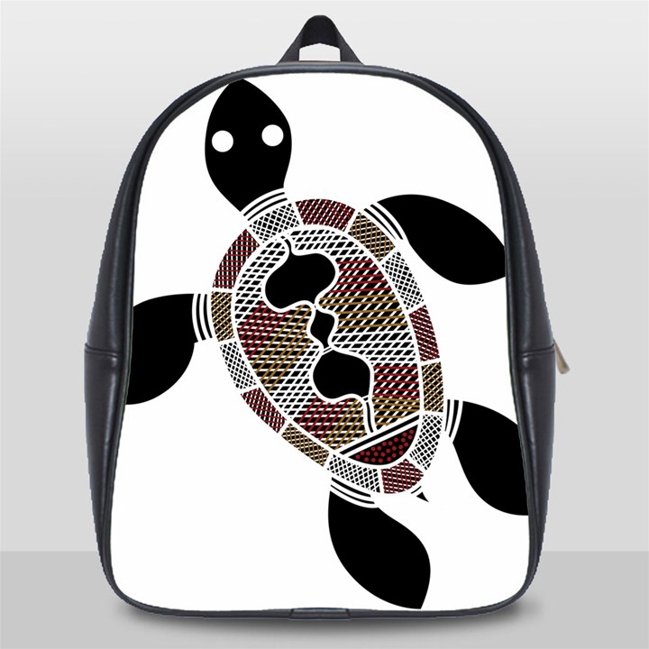 Aboriginal Art - Untitled School Bag (Large)