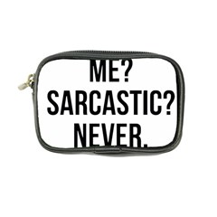 Me Sarcastic Never Coin Purse by FunnyShirtsAndStuff