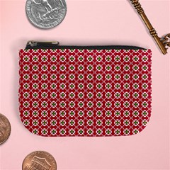 Christmas Wrapping Paper Mini Coin Purses by Celenk