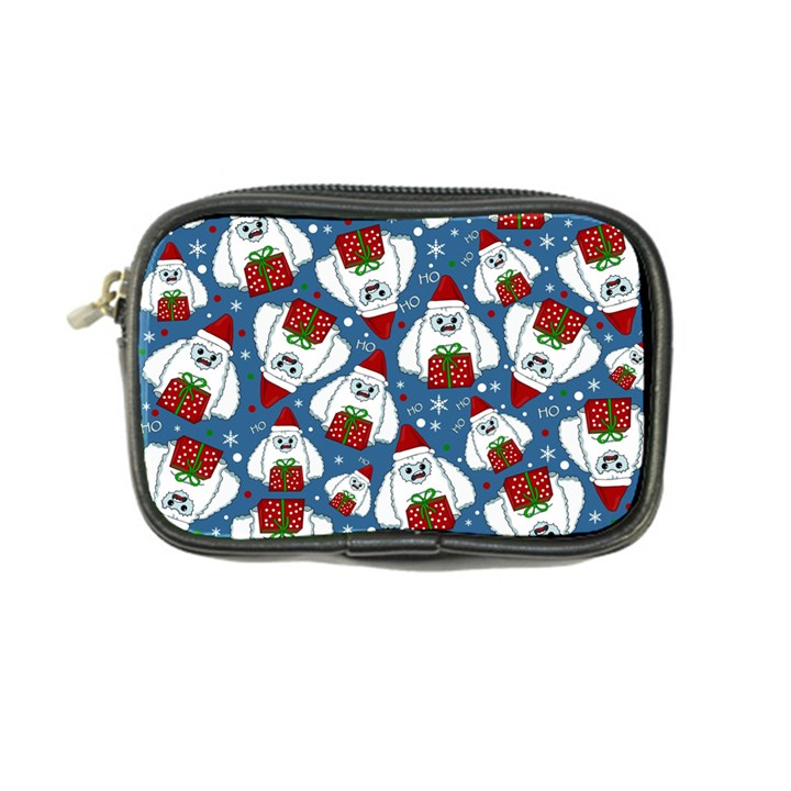 Yeti Xmas pattern Coin Purse