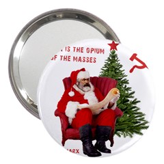 Karl Marx Santa  3  Handbag Mirrors by Valentinaart