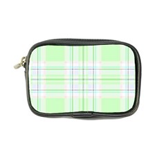 Green Pastel Plaid Coin Purse by allthingseveryone