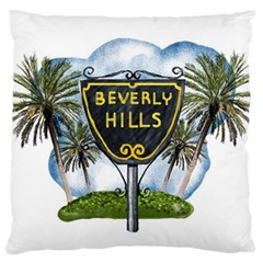 Beverly Hills Standard Flano Cushion Case (one Side) by Bigfootshirtshop