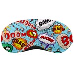 Comic Pattern Sleeping Masks Front