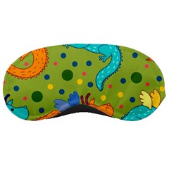 Colorful Dragons Pattern Sleeping Masks by Bigfootshirtshop